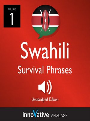 cover image of Learn Swahili: Swahili Survival Phrases, Volume 1